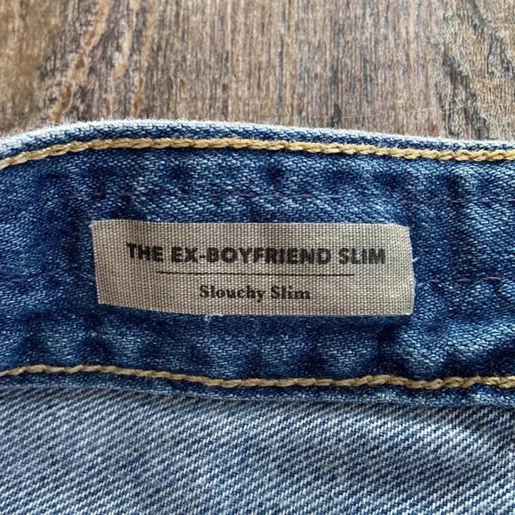 🎉HOST PICK 🎉AG | Ex-Boyfriend Slouchy  Slim 14yrs Destroyed Jeans - Picture 6 of 11
